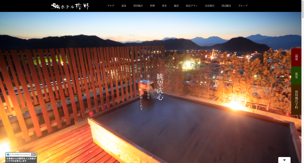 湯田中温泉 ホテル椿野